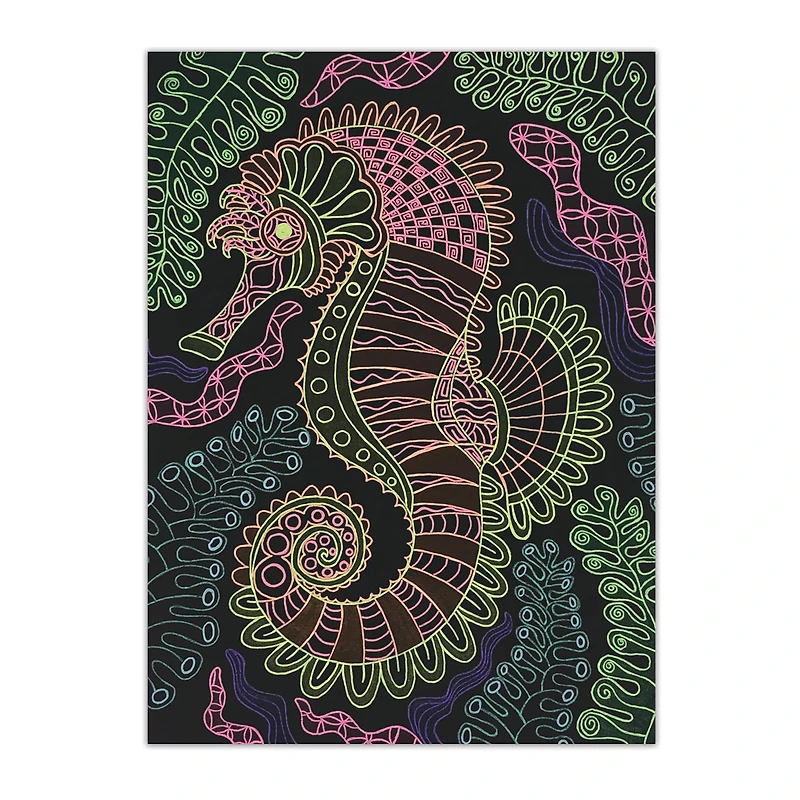 Livre à Coloriage à Pages Noires