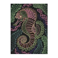 Livre à Coloriage à Pages Noires