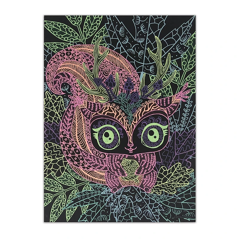 Livre à Coloriage à Pages Noires