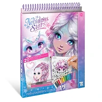Livre à Colorier à L'Aquarelle