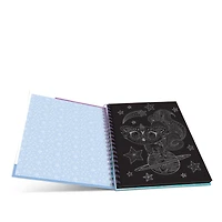 Cahier Coloriage à Pages Noires D'Isadora