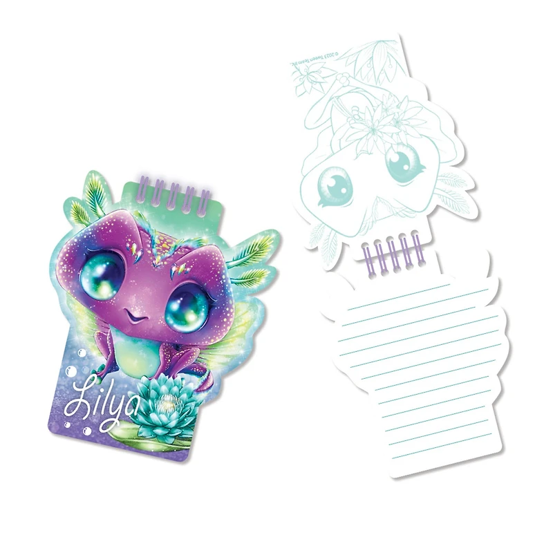 Cahier de notes peluche 2 en 1 - Lilya