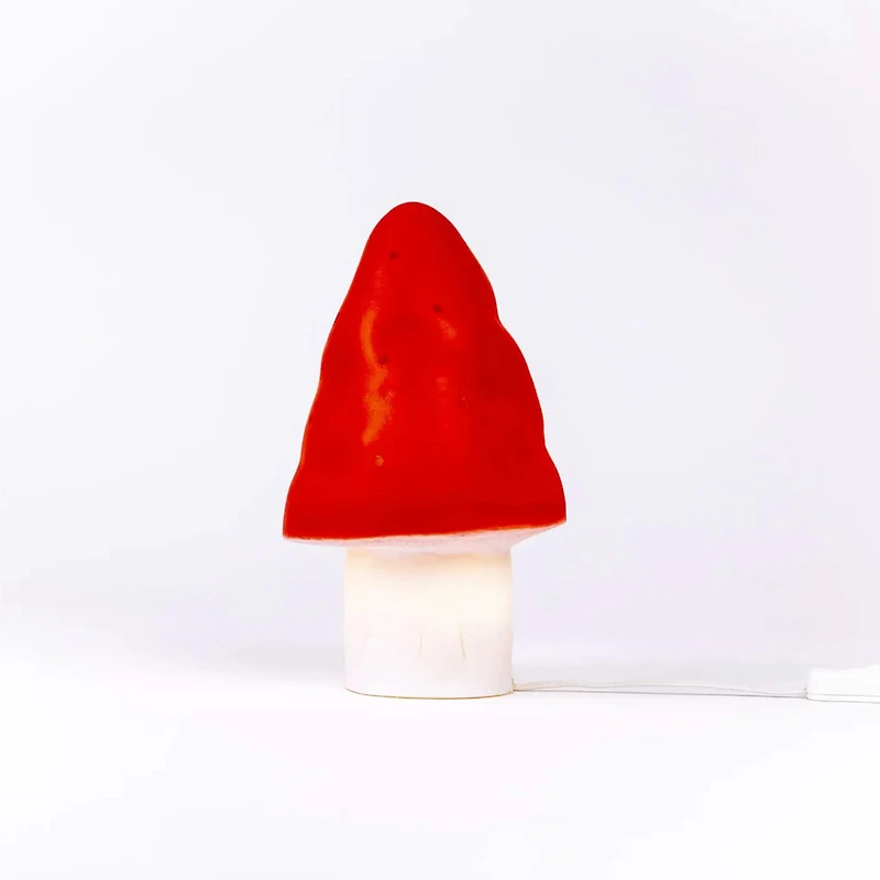Lamp Small Mushroom - Red