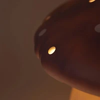Lampe Champignon Large  - Lavande