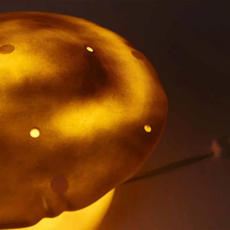 Lampe Champignon - Cuivre