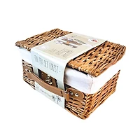 Set De Thé Métal Forêt Osier