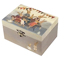 Rabbits Musical Jewelry Box