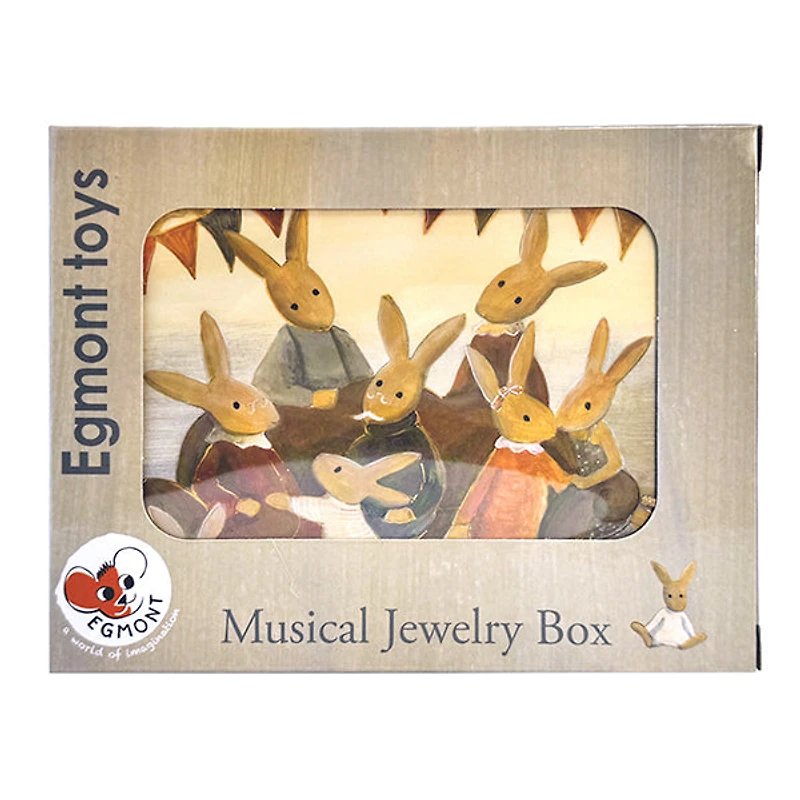Rabbits Musical Jewelry Box