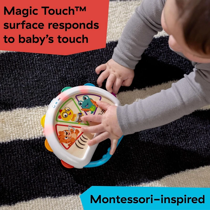 Tap&shake Magic Touch™ Tambourine