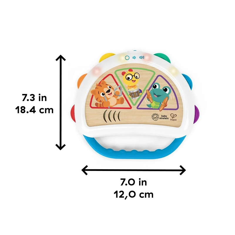 Tap&shake Magic Touch™ Tambourine