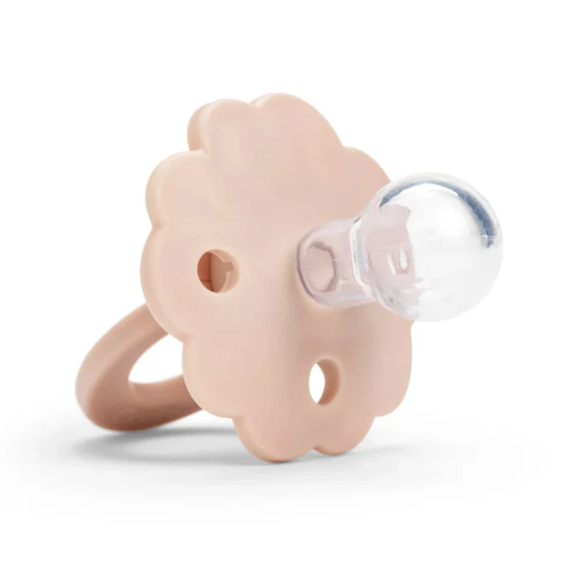 Binky Bloom Pacifier - Powder Pink