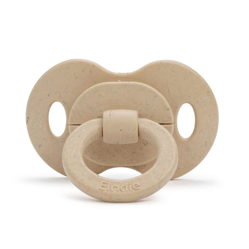 Bamboo Pacifier with Silicone 3m+ - Kaki
