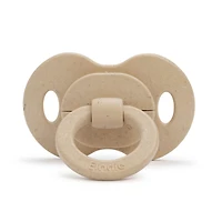 Bamboo Pacifier with Silicone 3m+ - Kaki