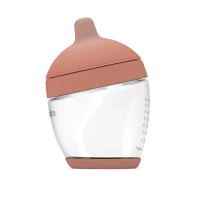 Bouteille en verre classique - Tétine Grandeur 4 / Couleur Médium
