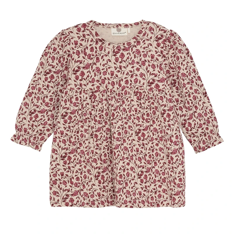 Robe Imprimée Fleurs 6-24mois