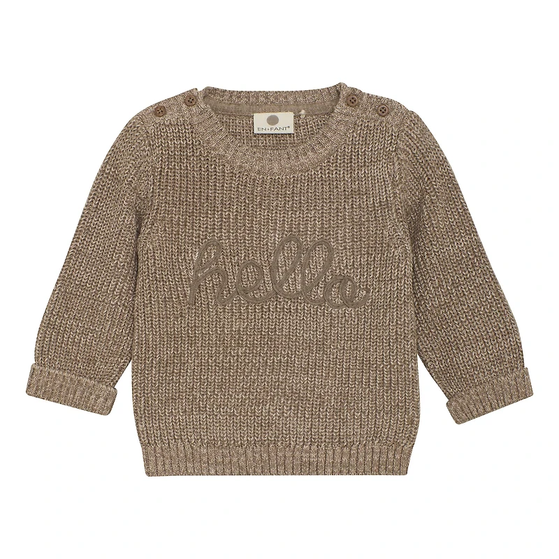 Hello Pullover Knit 6-24m