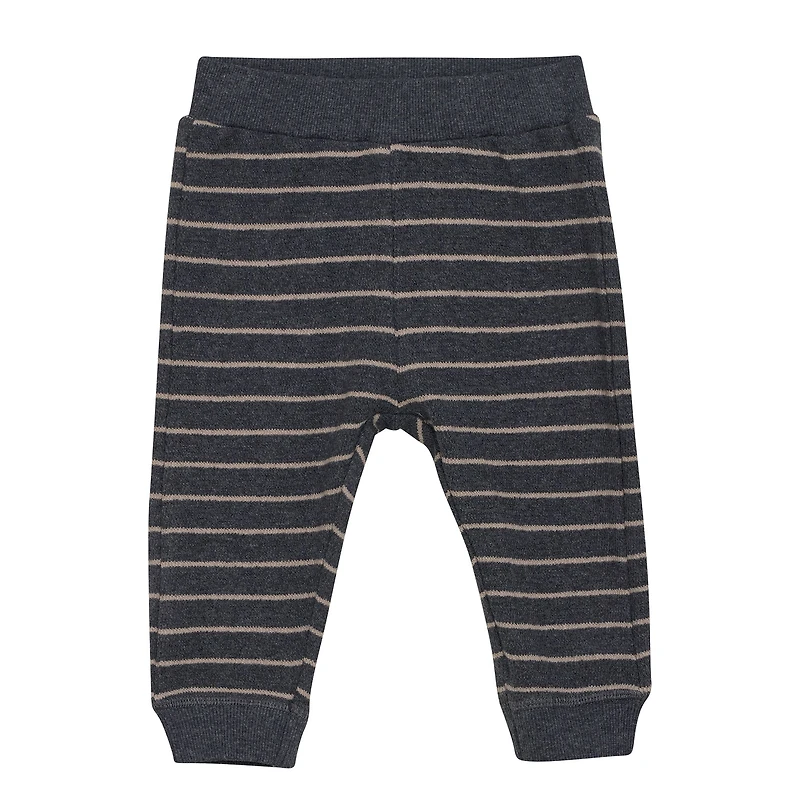 Pantalon Ouaté Rayé 6-24mois