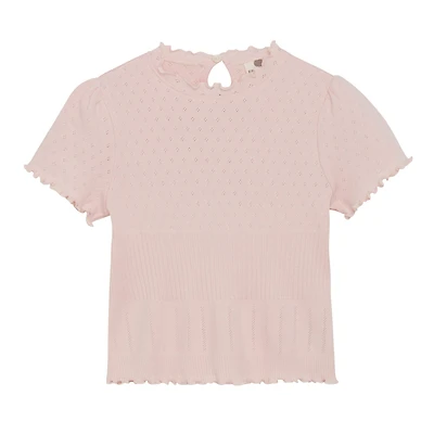 T-shirt Pointelle 3-8ans