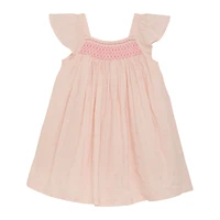 Embroidered Dot Dress 2-10