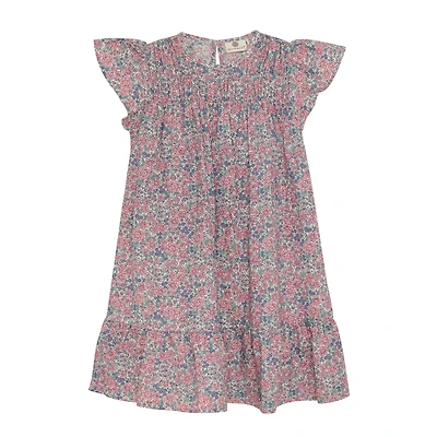 Robe Imprimée Fleurs 3-8ans