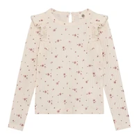 Flower Frill T-shirt 3-8