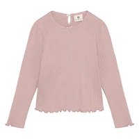 T-shirt Pointelle 3-8ans