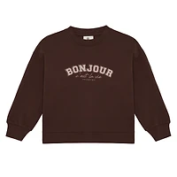 Bonjour Sweatshirt 3-8