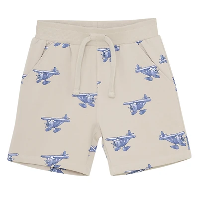 Short Imprimé Avion 2-10ans