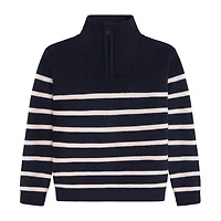 Stripe Knit Pullover 3-10