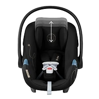 Ensemble Cybex - Poussette EOS Lux, Siège d’auto Aton G Swivel et Seconde base