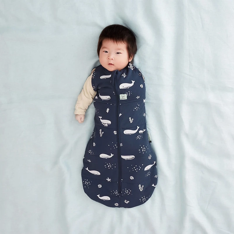 Cocoon Swaddle Sack Whale6/12