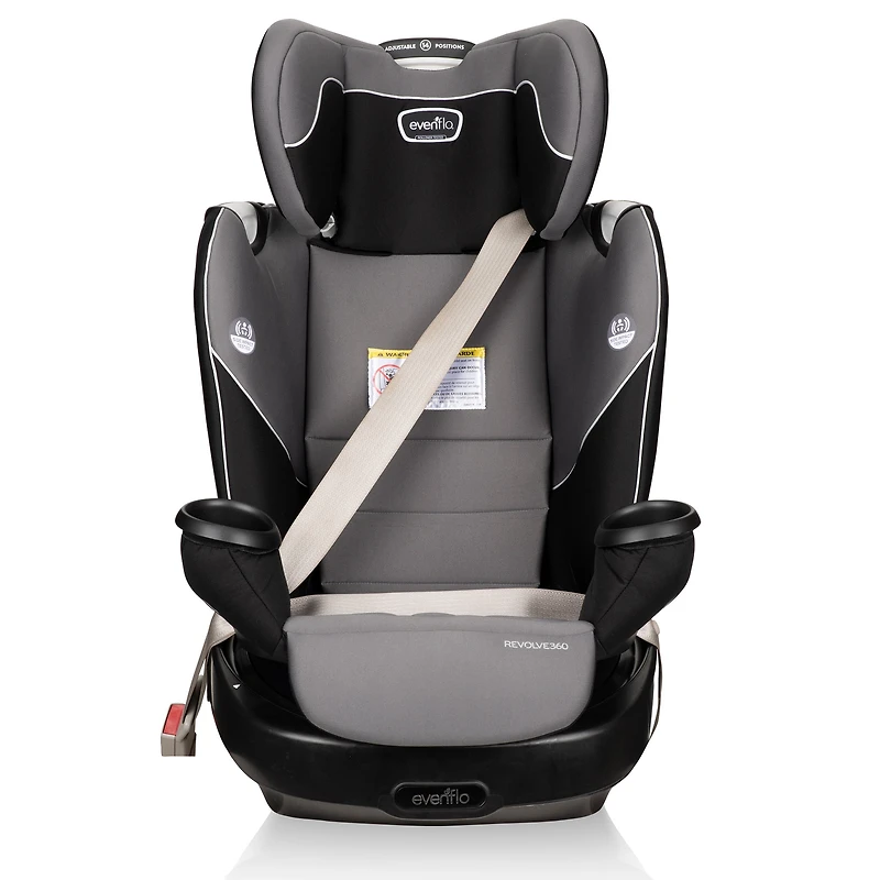 Revolve360 Rotational All-In-One Convertible Car Seat - Amherst Gray