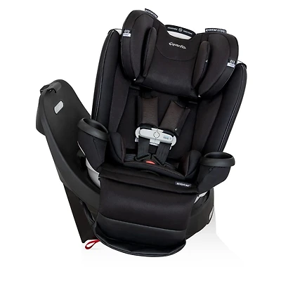 Gold Revolve360 Extend All-in-One Rotational Car Seat with SensorSafe - Onyx Black 