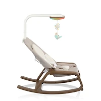 Lyra 2-in-1 Infant to Toddler Rocker  - Coastal Coffee