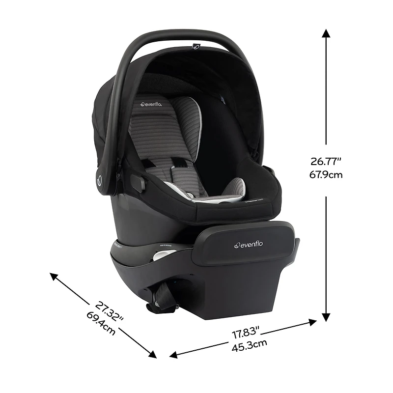 Revolve180 LiteMax NXT Rotational Car Seat - Cinder Gray
