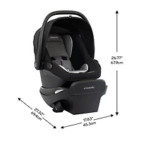 Revolve180 LiteMax NXT Rotational Car Seat - Cinder Gray