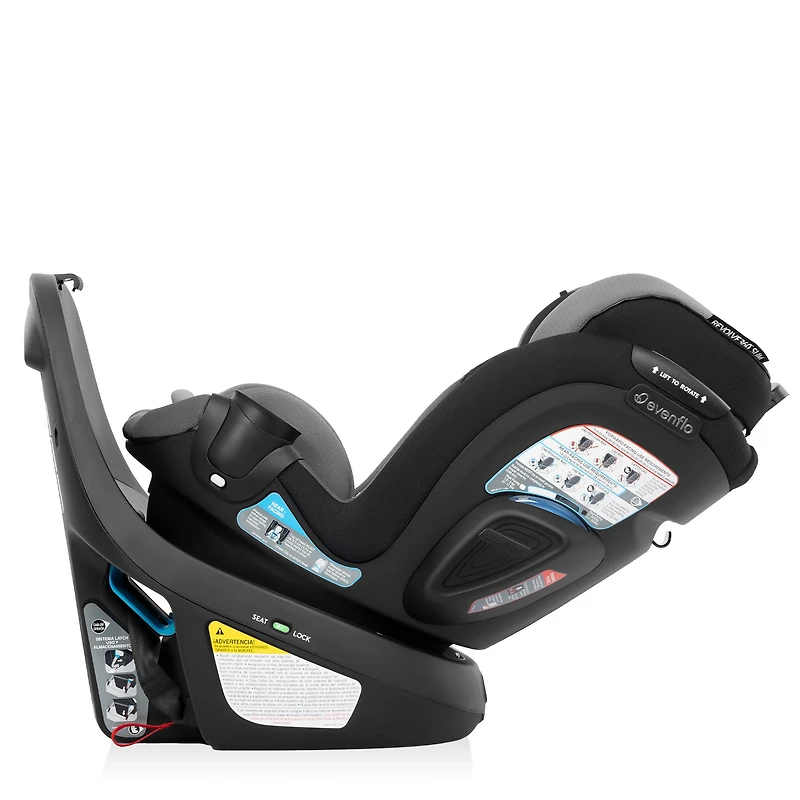 Siège d’auto rotatif 2-en-1 Gold Revolve360 Slim avec SensorSafe - Noir Obsidian