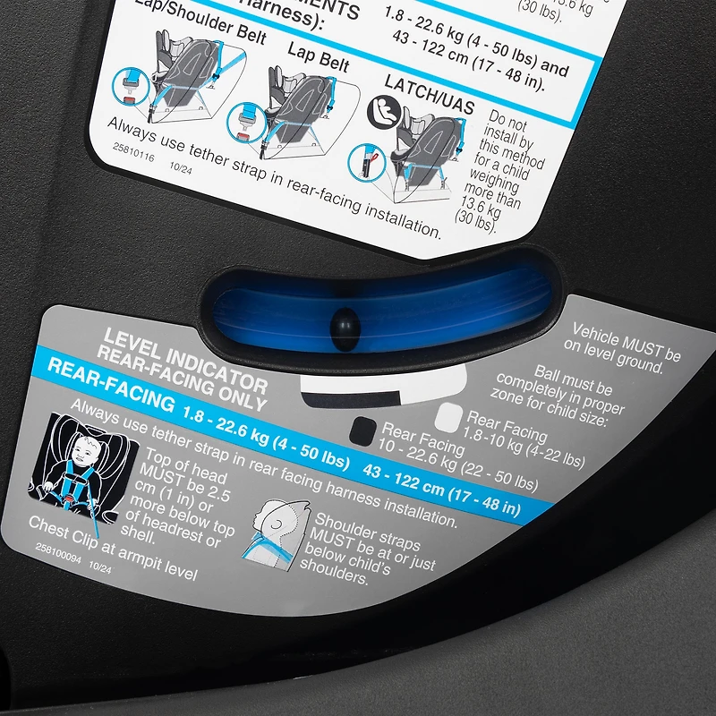 Siège d’auto Rotatif tout-en-un Gold Revolve360 Extend avec SensorSafe - Onyx