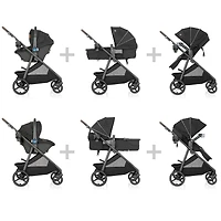 Système de Voyage Shyft Intuiti avec Siège d’Auto Revolve 180 Litemax NXT - Noir Dubhan