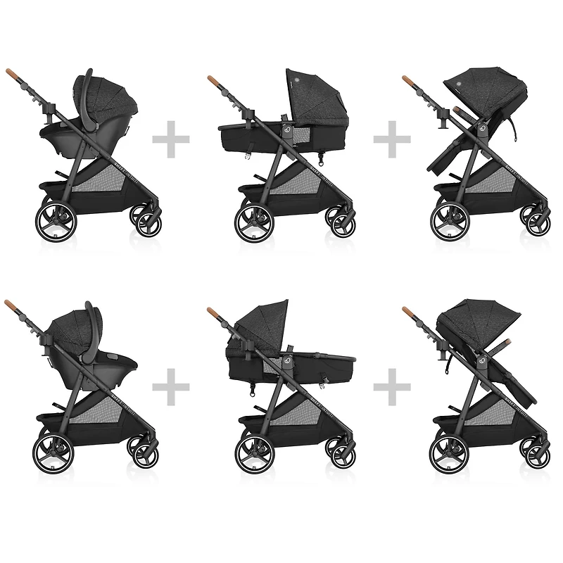 Système de Voyage Shyft Intuiti avec siège d’auto Revolve 180 Litemax NXT - Noir