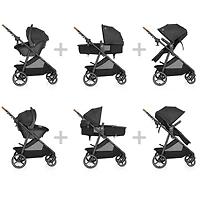 Système de Voyage Shyft Intuiti avec siège d’auto Revolve 180 Litemax NXT - Noir