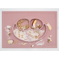 Napperon Assiette Antidérapant Happy Mat - Rose Blush