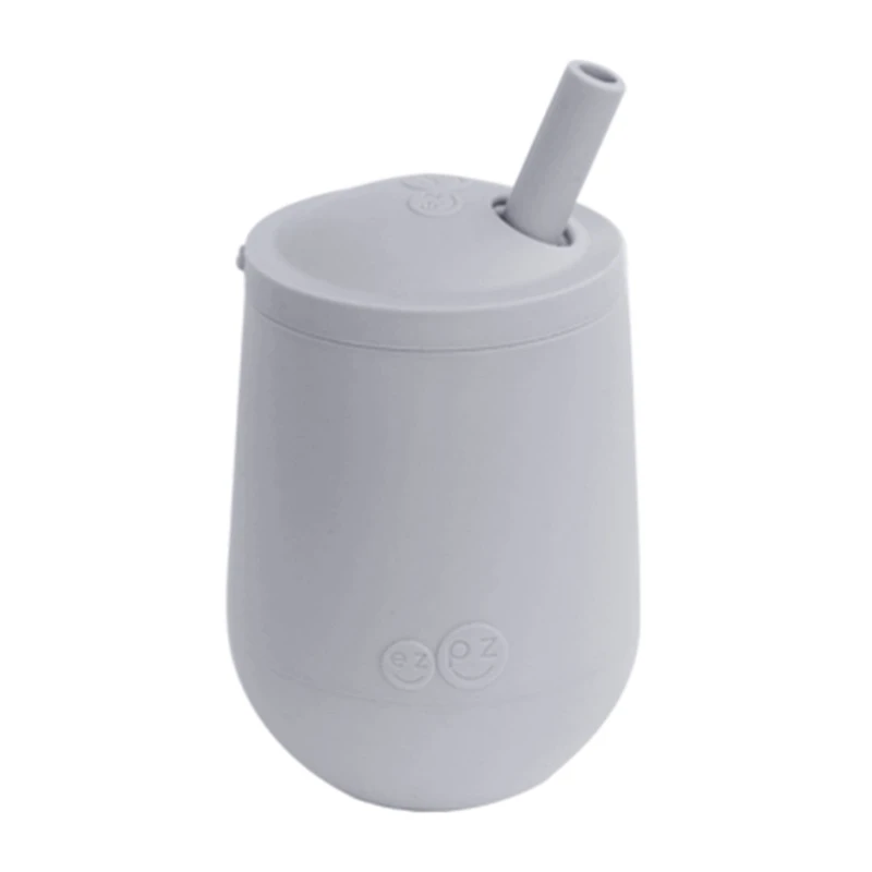Mini Cup + Straw Training System - Pewter Grey