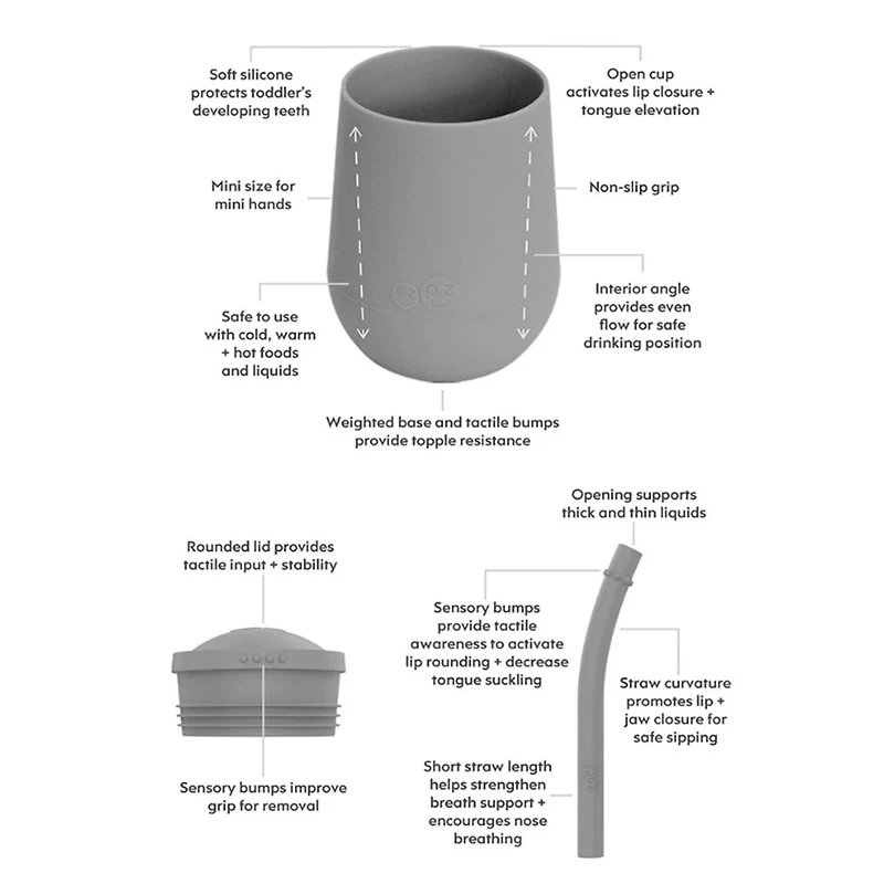 Mini Cup + Straw Training System - Sage