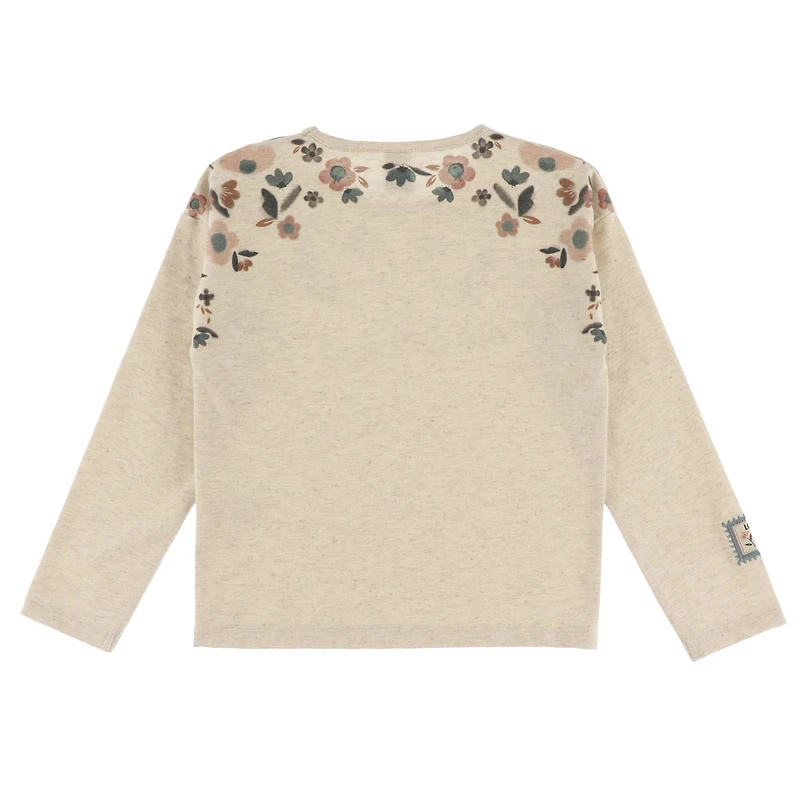 T-shirt Imprimé Fleurs 2-12ans