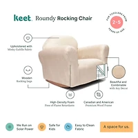 Roundy Kids Rocking Chair - Beige