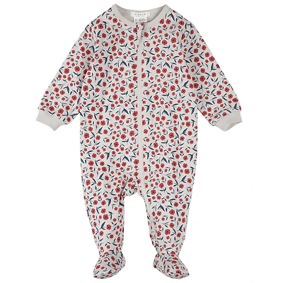 Poppies Printed Pajamas 0-12m