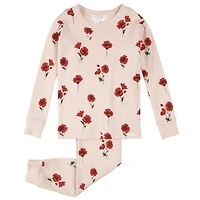 Pyjama Deux Pièces Coquelicots 12-24mois