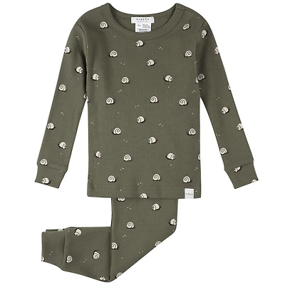 Pyjama Deux Pièces Escargot Loutre12-24mois