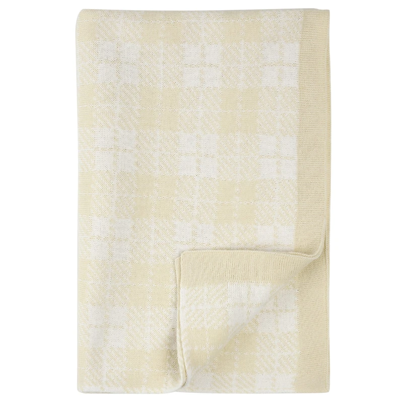 Couverture Tricot Corgi